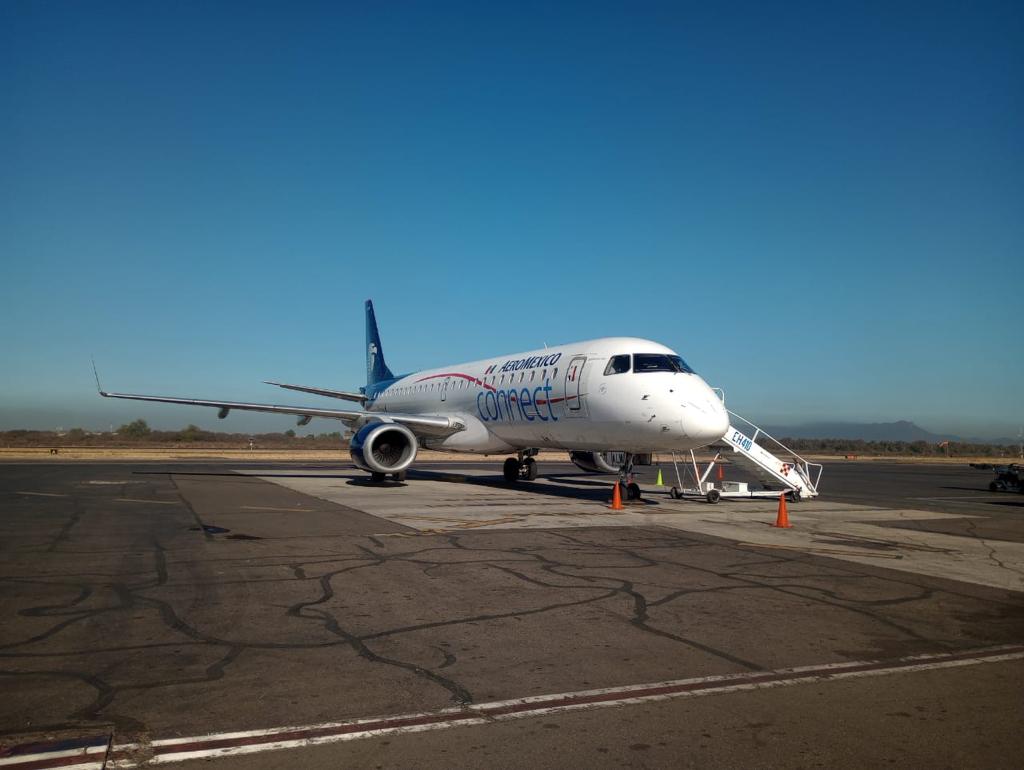 Avión de Aeromexico fue baleado en el Aeropuerto Internacional de Culiacán tras captura de Ovidio