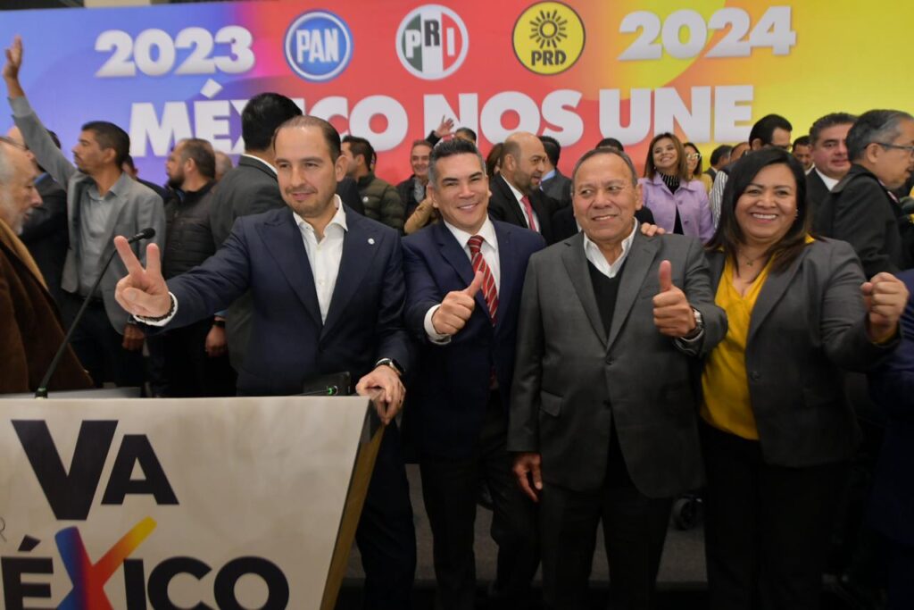 Reviven PAN-PRI y PRD Va por México para Edomex, Coahuila y presidenciales