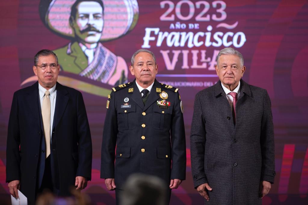 Rodríguez Bucio sustituye a Ricardo Mejía; Córdova Campos toma la Guardia Nacional
