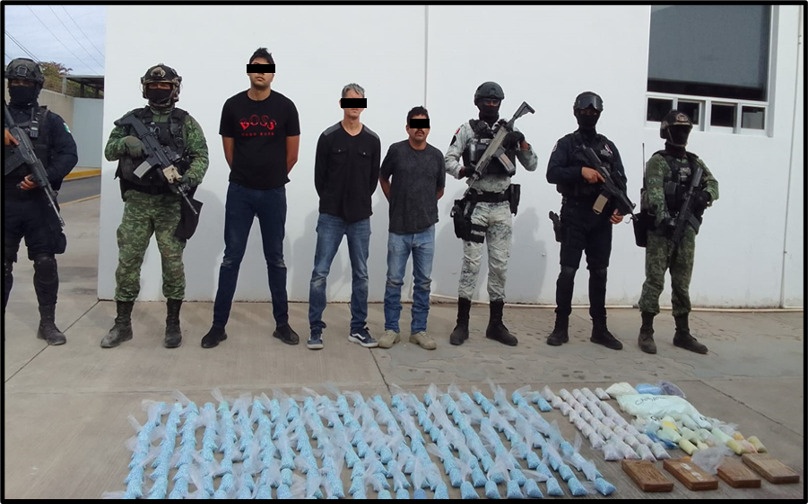 Aseguran 500 mil pastillas de fentanilo en Culiacán, Sinaloa