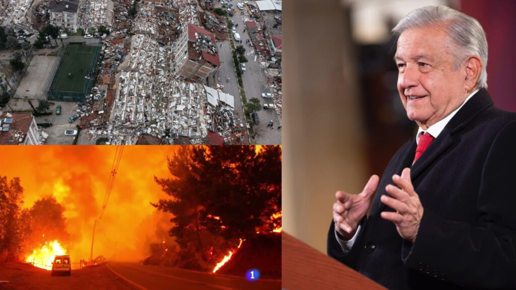 México envía apoyo a Turquía y Siria por terremoto y a Chile por incendios: “lo hacemos de corazón”, dice AMLO