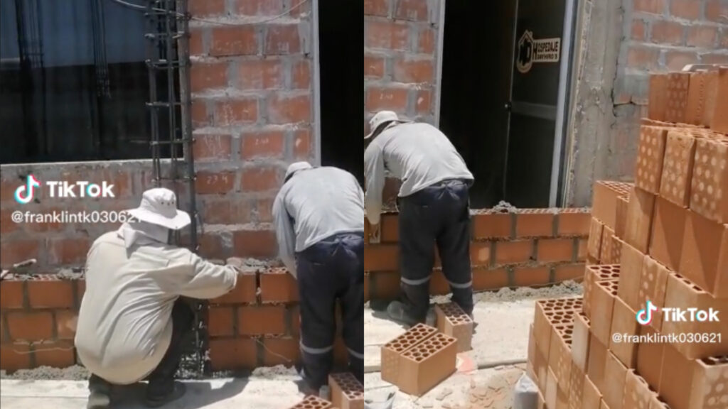 Vecino pensó que nunca construirían junto a su casa, le tapan puerta y ventana (Video)