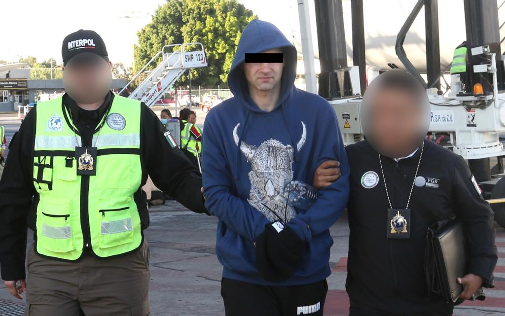FGR extradita a México a Mihai Alexandru Preda por robar 70 mdp en cajeros automáticos