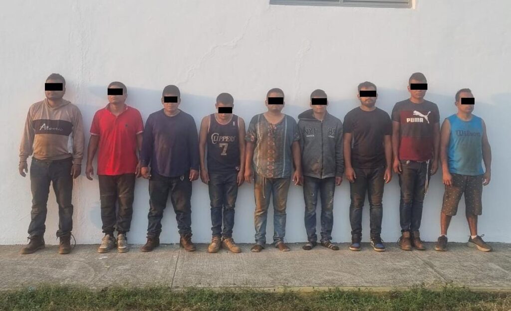 Vinculan a proceso a 9 sujetos detenidos con armamento en Mazapa de Madero, Chiapas