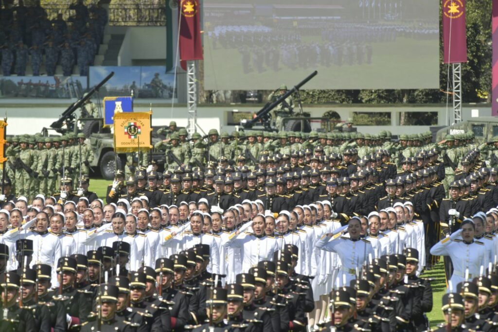 Mujeres militares refrendan compromiso y lealtad institucional a las fuerzas armadas: SEDENA