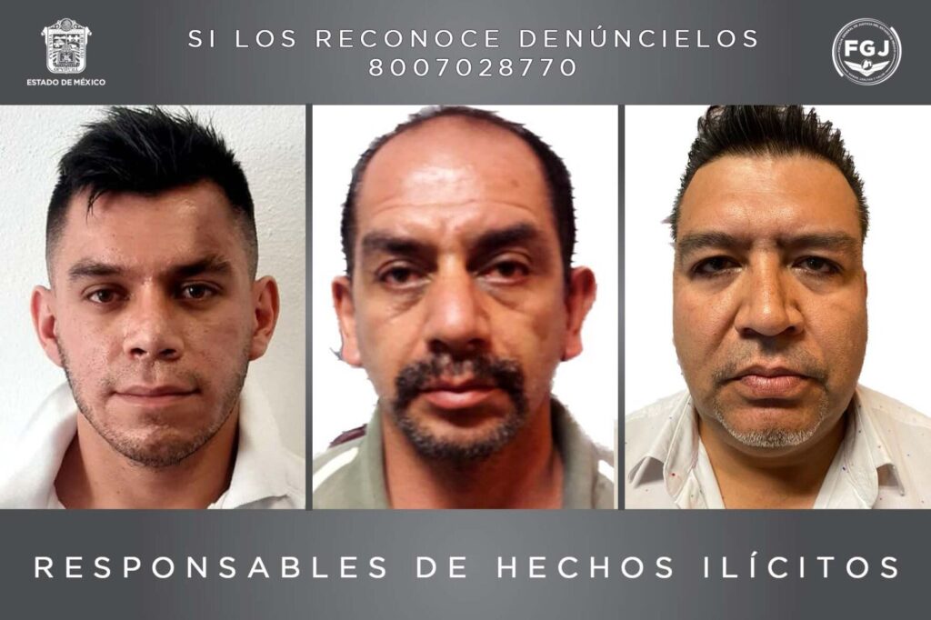 16 años de prisión a sujetos por delito de desaparición en Toluca: Fiscalía Edomex