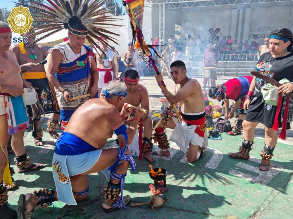 Grupo de danza prehispánica “Calpulli Tlahuiztlampa Chaneke”