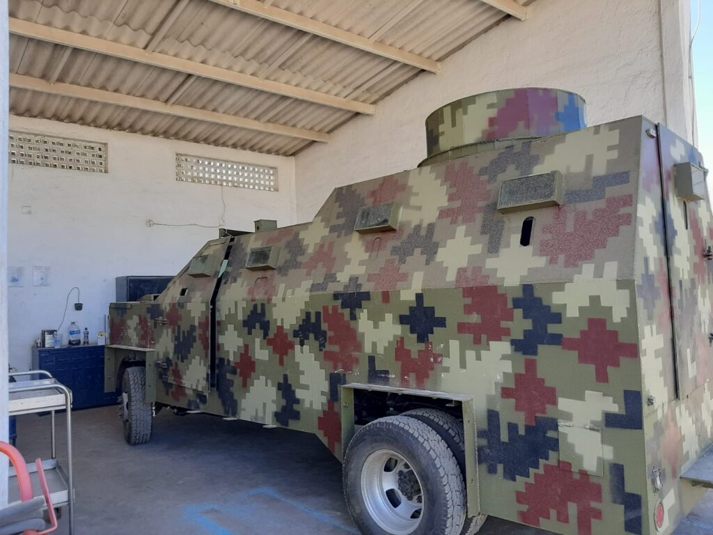 SEMAR aseguró vehículos con blindaje artesanal en Jalisco