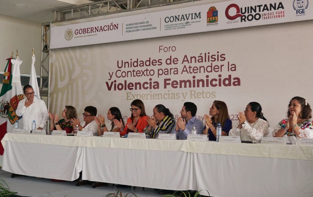 CONAVIM impulsa creación de unidades de análisis y contexto para atender violencia feminicida en México