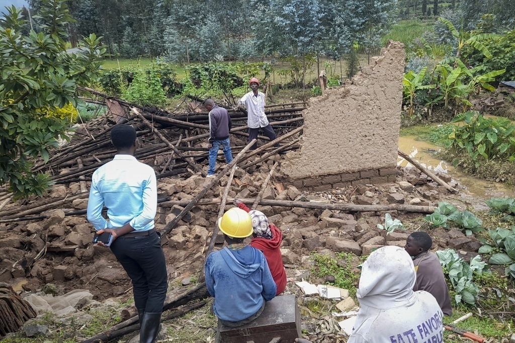 Inundaciones dejan al menos 129 muertos en Ruanda