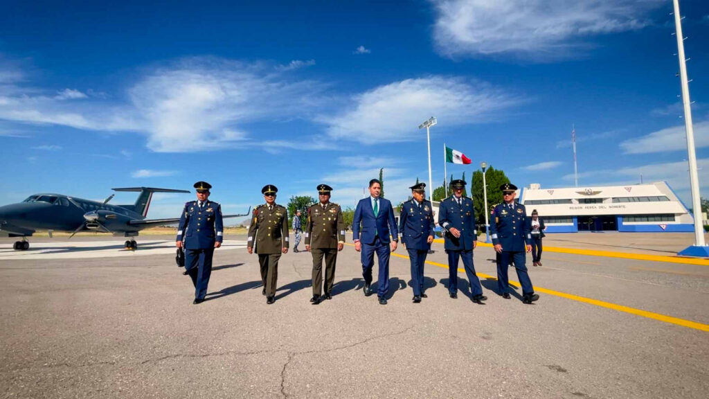 General Alfonso Rodríguez rindió protesta como comandante interino de la región aérea noreste