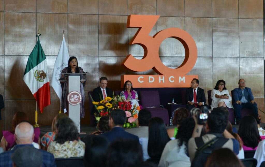 CDHCM conmemoró 30 años de vida defendiendo Derechos Humanos en CDMX