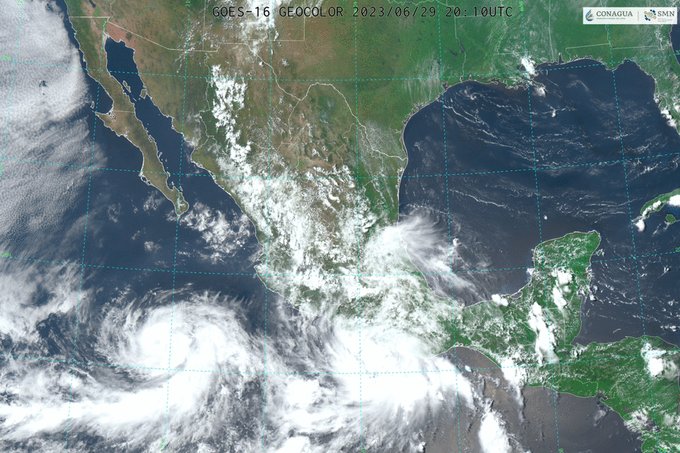 Se forma la tormenta tropical Beatriz frente al sur de México; podría volverse huracán
