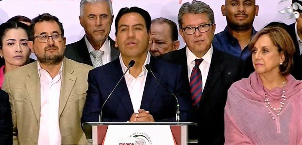 Eduardo Ramírez nuevo presidente de la Jucopo y coordinador de los senadores de Morena