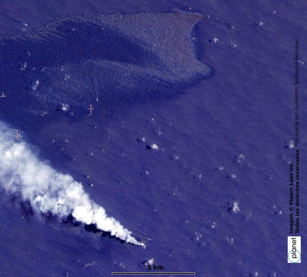 Pemex informa de derrame de petróleo reportado hace 12 días y ahora controlado en Golfo de México