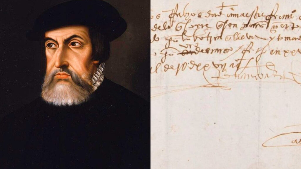 EUA devuelve manuscrito de Hernán Cortés a México