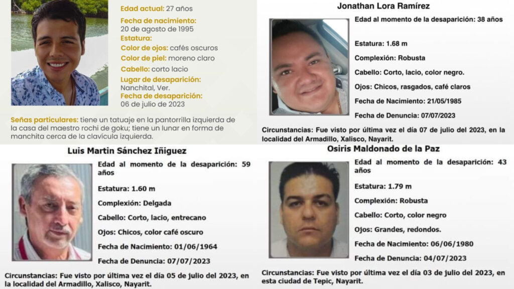 En México reportan 4 comunicadores desaparecidos en menos de 24 horas