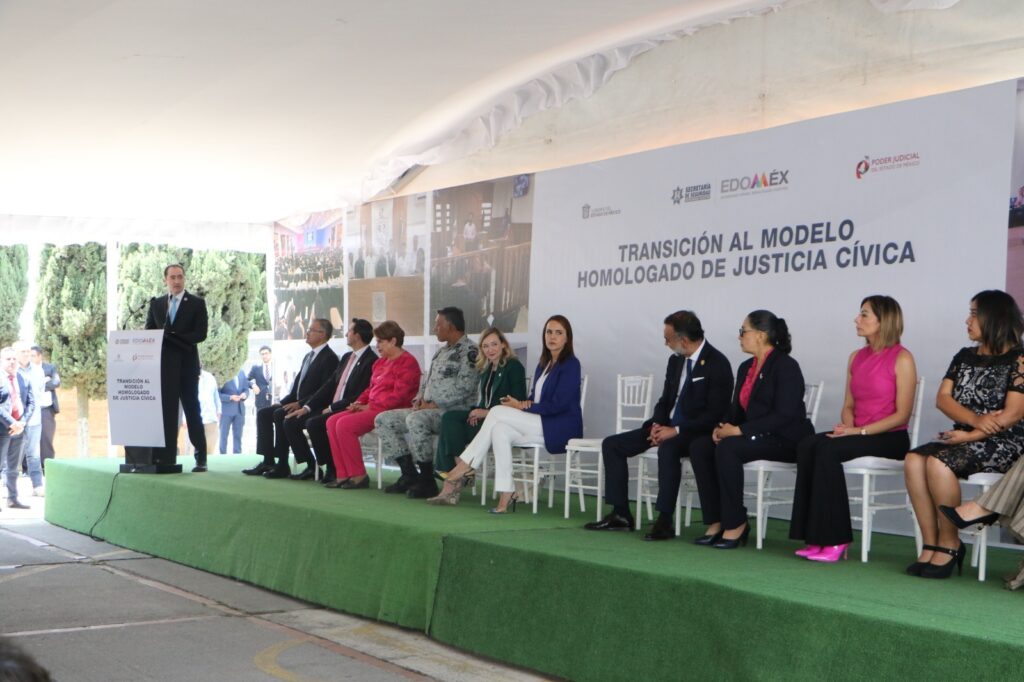 8 municipios de Edomex inician transición al Modelo Homologado de Justicia Cívica