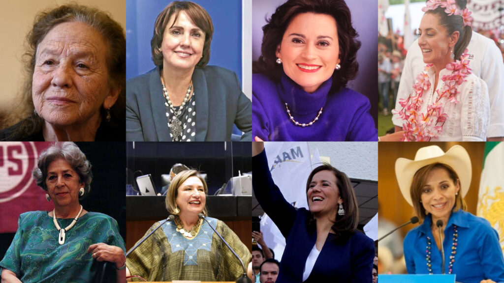 Mujeres que han querido ser presidentas de México