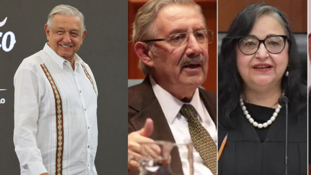 AMLO acusa acuerdo entre ministros Piña y Aguilar para suspender entrega de libros de texto en Chihuahua y Coahuila