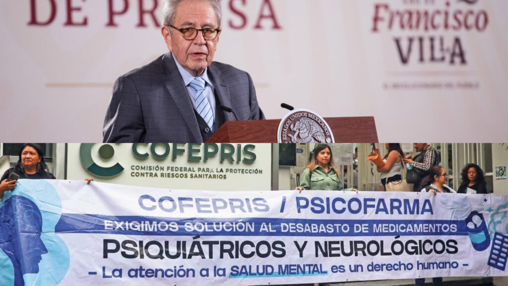 Desmiente colectivo a Jorge Alcocer que haya 94% de abasto de medicamentos psiquiátricos