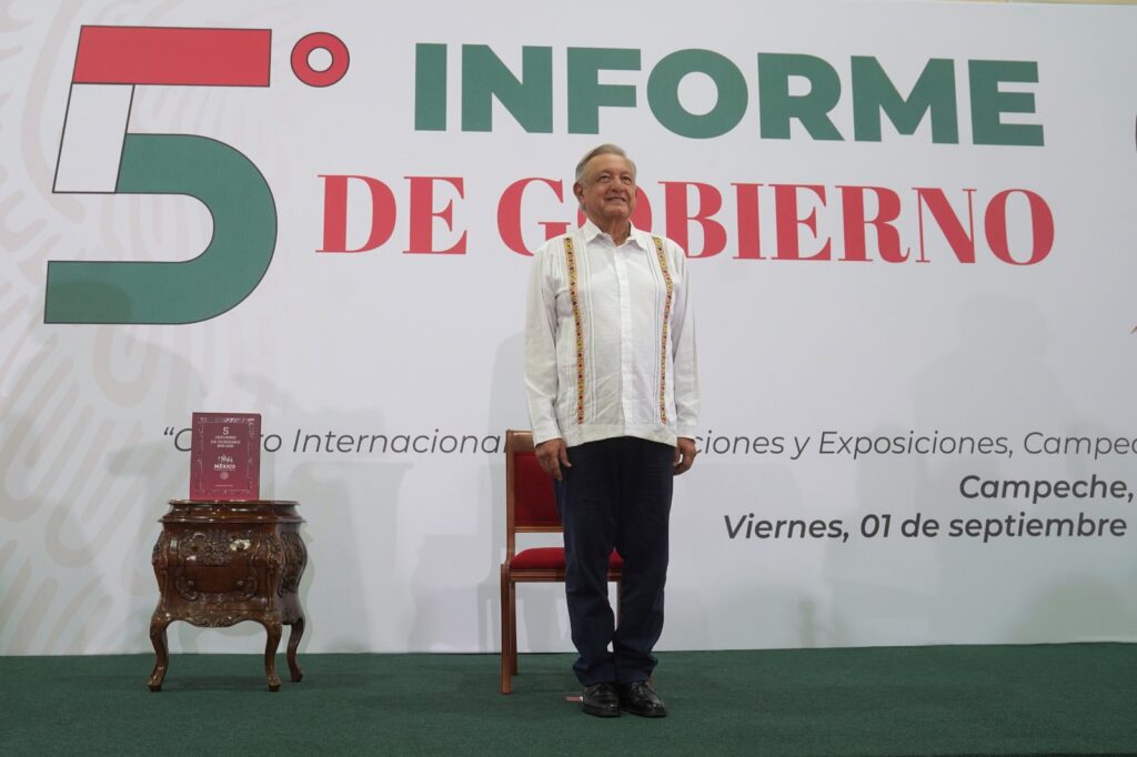 “Humanismo mexicano es eficaz y excepcional”, asegura AMLO en V Informe de Gobierno