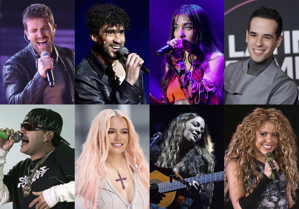 Shakira destaca en categoría de canción del año de los Latin Grammy