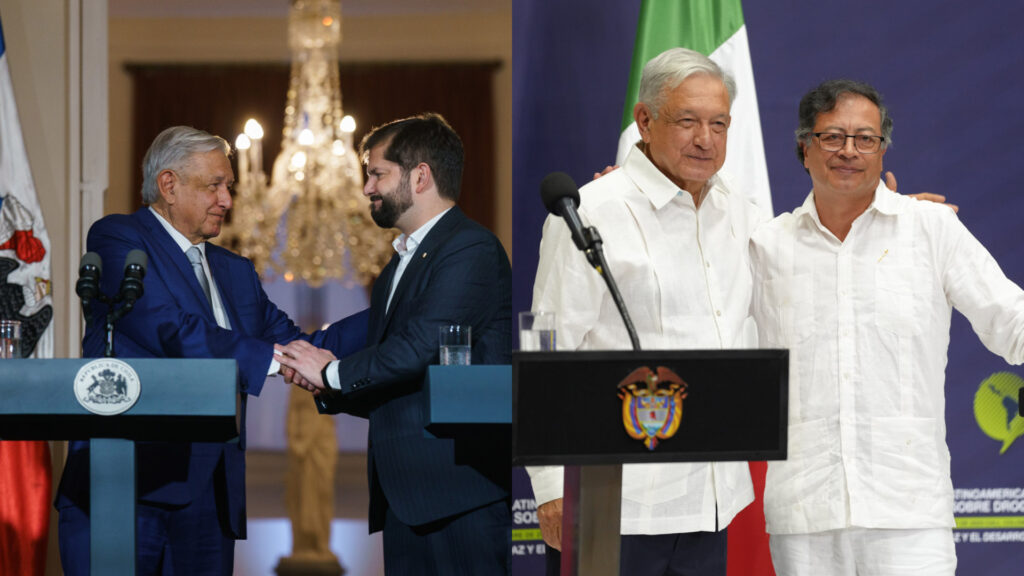 AMLO viaja a Colombia y Chile para estrechar alianza con la izquierda sudamericana