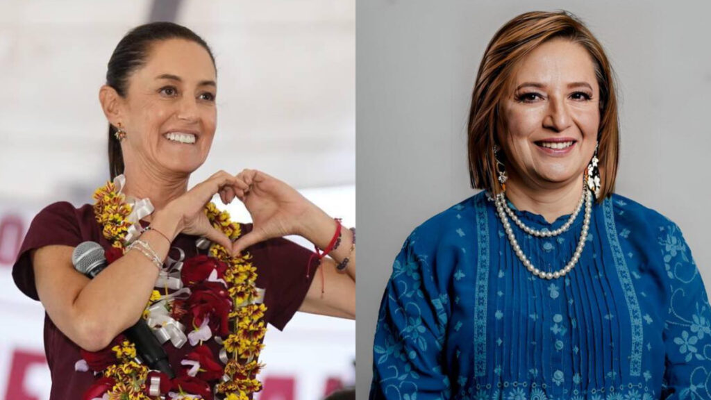 Claudia y Xóchitl quieren ser la primera presidenta de México