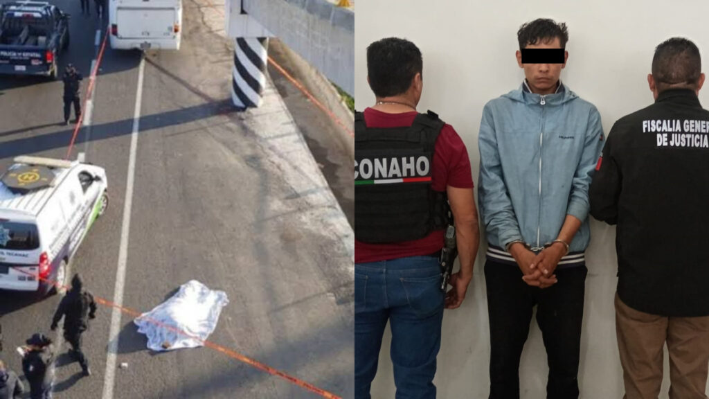 Detienen a sujeto que mató a conductor de autobús de Tizayuca sobre la México-Pachuca