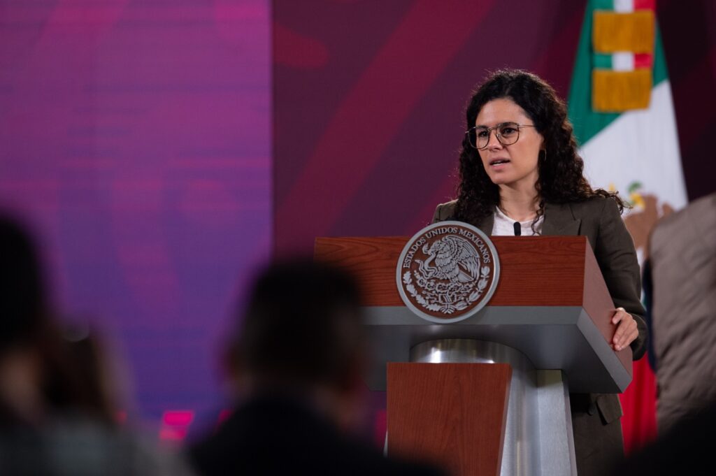 Luisa María Alcalde defiende paquete económico 2024: "Va a ayudar a consolidar proyectos de la 4T"