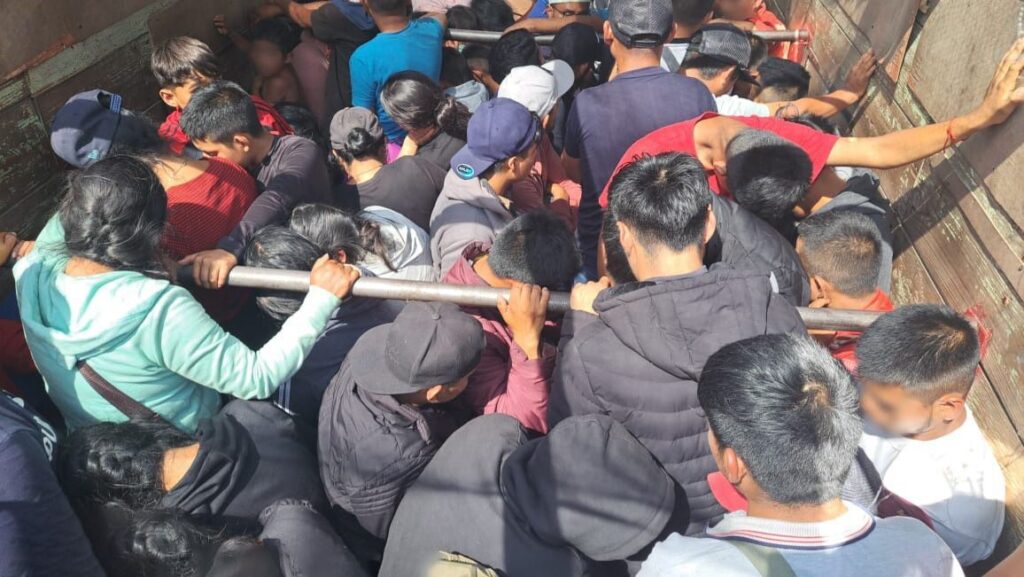 INM localizó y rescató a 130 migrantes guatemaltecos en Veracruz