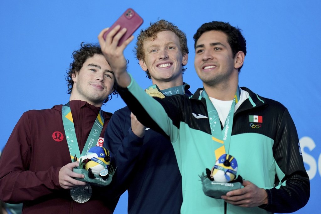 Puente consigue otra medalla para México en la natación de Juegos Panamericanos