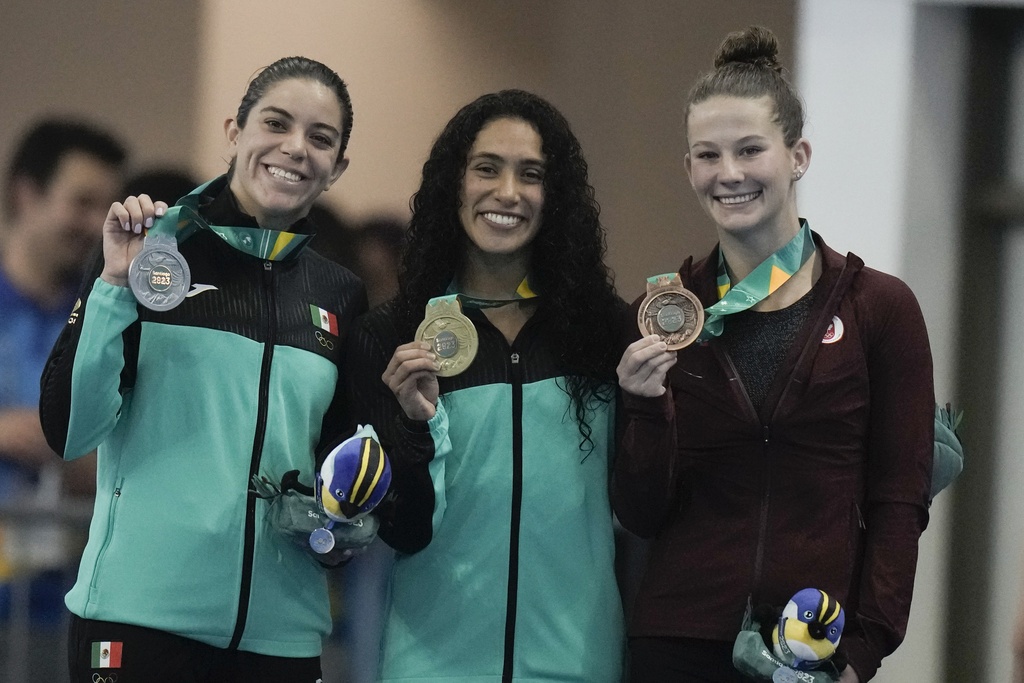 México se baña con más oro en la fosa de clavados de los Juegos Panamericanos