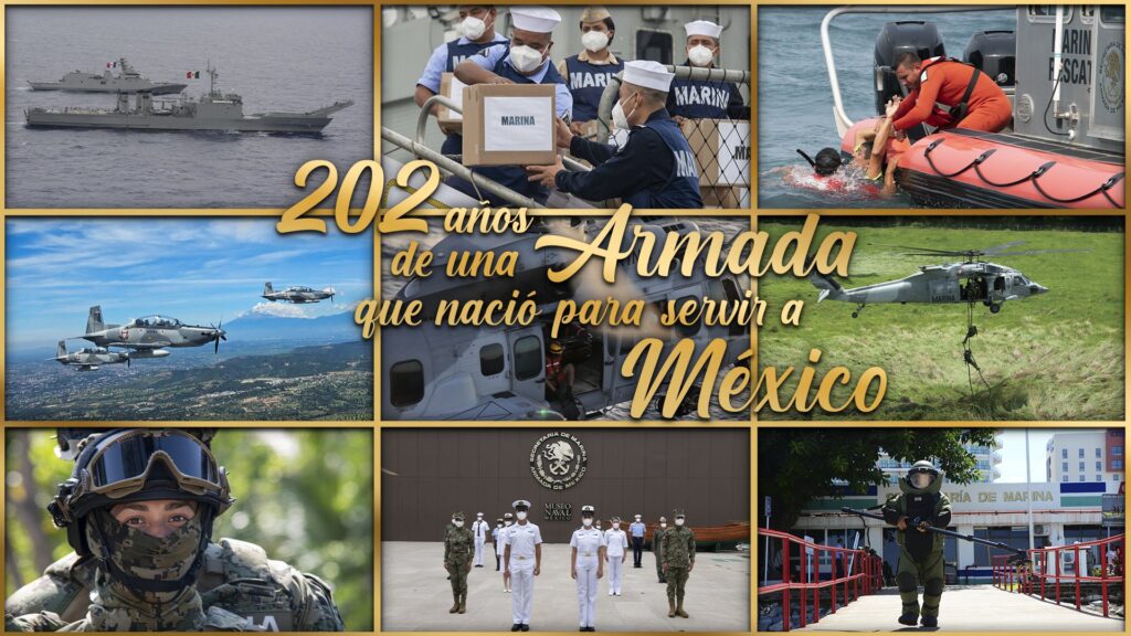 SEMAR conmemora 202 aniversario de su creación en el Puerto de Veracruz