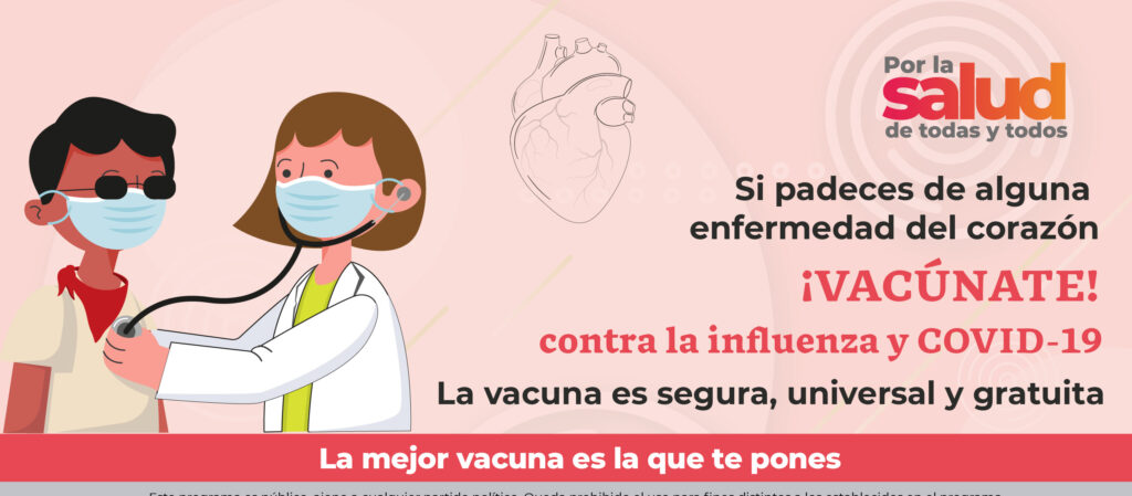 Vacunación simultánea contra influenza estacional y COVID-19 está disponible en todo el país: Salud