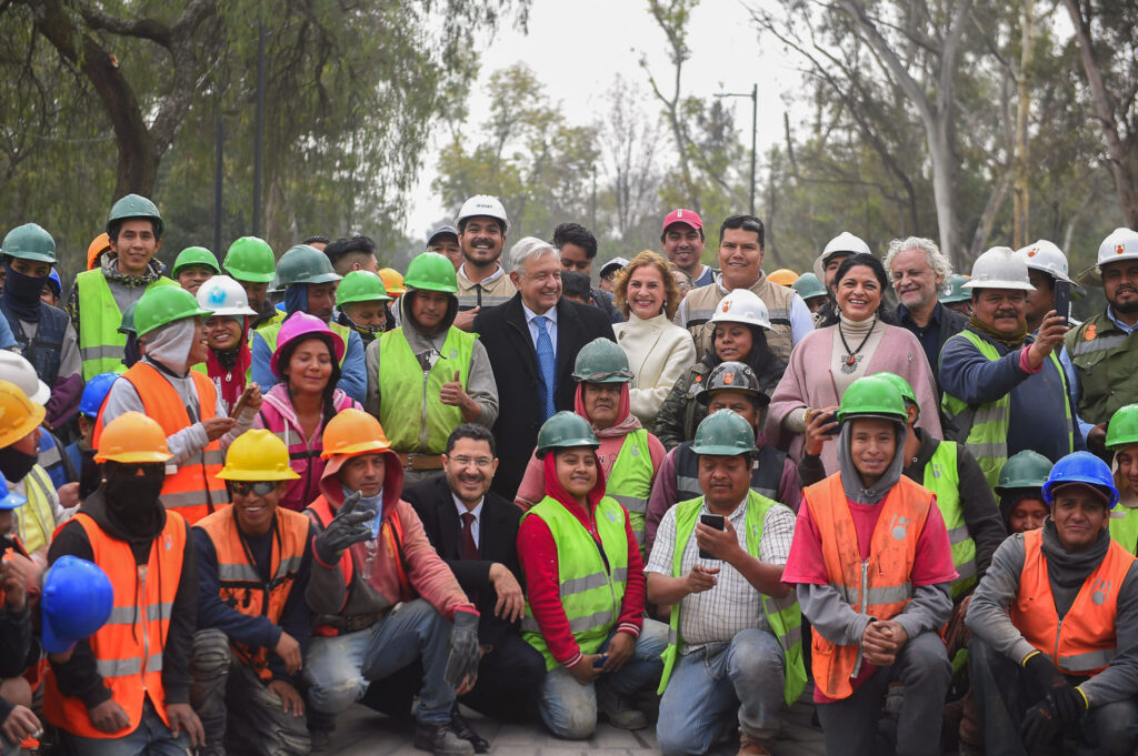 Proyecto Bosque de Chapultepec: Naturaleza y Cultura será inaugurado en verano de 2024; AMLO supervisa avance de obra