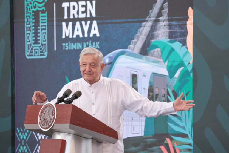 AMLO inauguró primera etapa del Tren Maya, proyecto histórico a favor del sureste; “es una obra del pueblo de México”, destaca