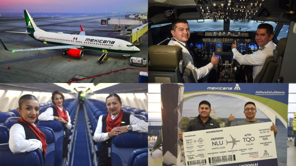 Mexicana de Aviación reinicia operaciones; "Es una línea emblemática", celebra AMLO