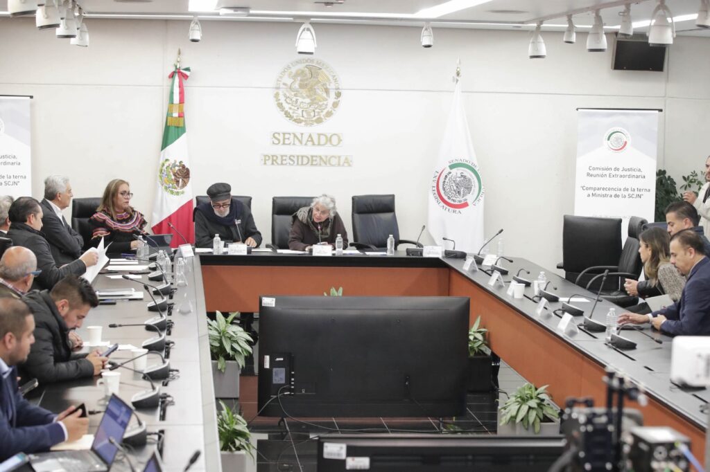 Posponen en Comisión del Senado trámite de idoneidad de Eréndira Cruzvillegas para ministra de Corte