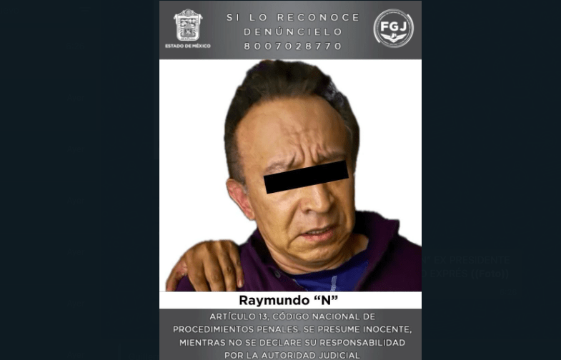 Detienen a Raymundo N ex presidente municipal de Toluca por delito de secuestro