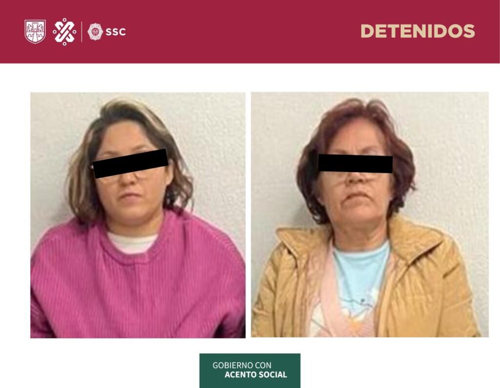 Detienen a dos mujeres con billetes falsos y droga en Iztacalco