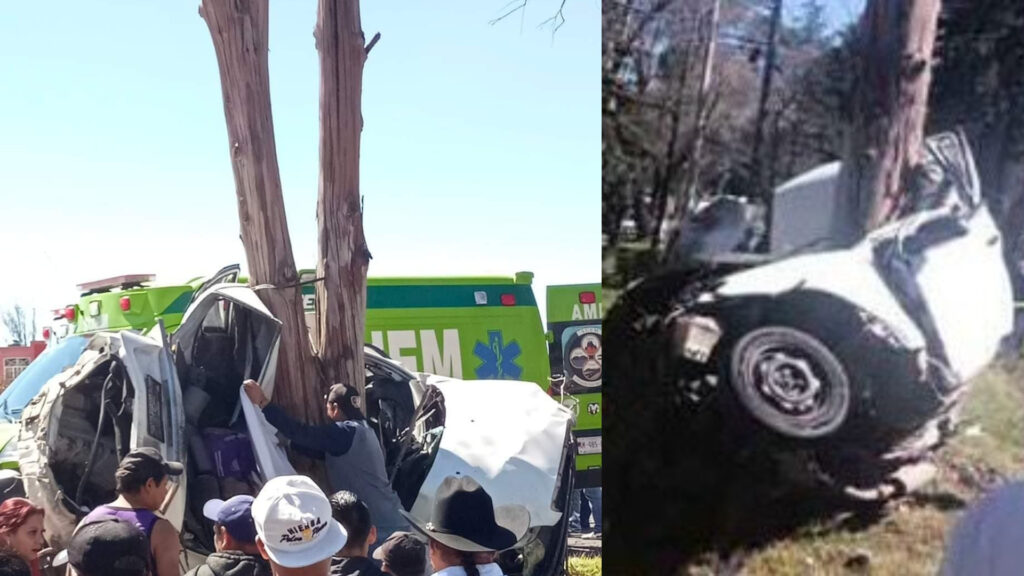Accidente en la carretera “Toluca – Palmillas” deja 3 personas fallecidas
