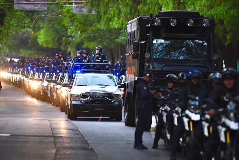 Policía CDMX da banderazo de inicio al Operativo de Seguridad Azcapotzalco