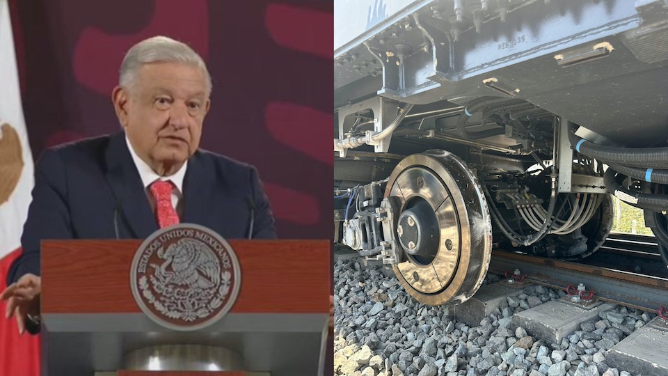 Investigan descarrilamiento del Tren Maya "porque sí está raro", dice AMLO
