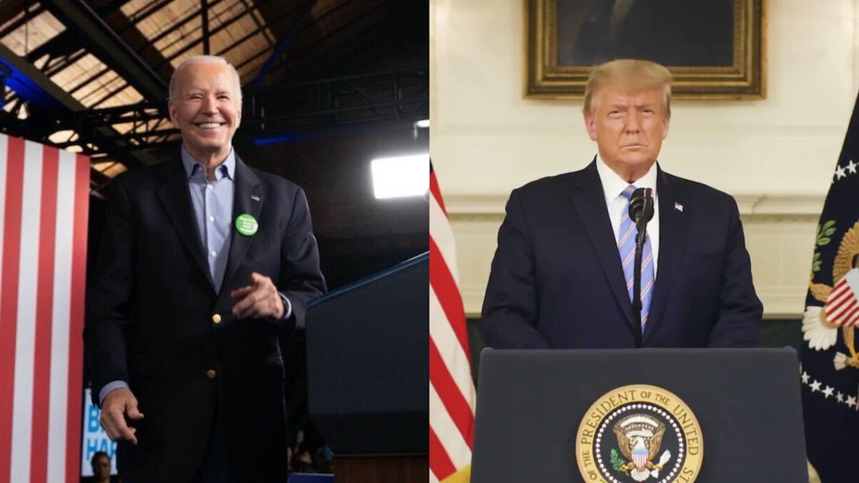 Trump y Biden, candidatos aferrados al poder