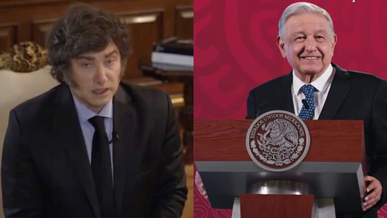 Es un halago que un ignorante como López Obrador hable mal de mí: Javier Milei