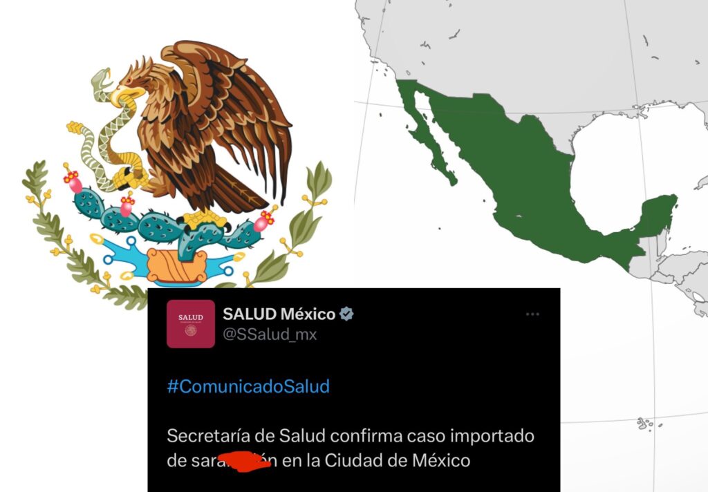 Confirma Secretaría de Salud caso importado de sarampión en la Ciudad de México