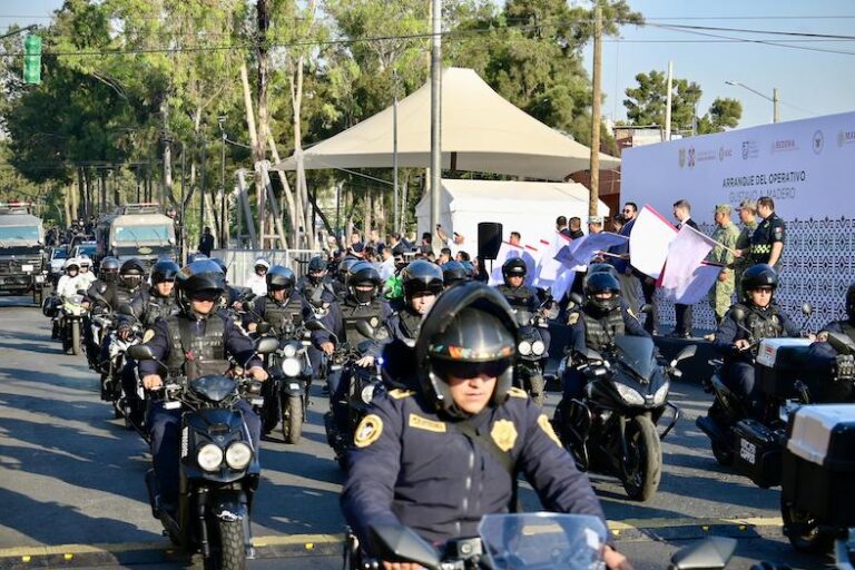 Policía CDMX refuerza seguridad en la Alcaldía Gustavo A. Madero