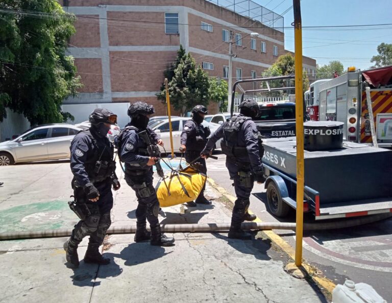 SSEM descarta explosivo en Secretaría del Trabajo en Tlalnepantla